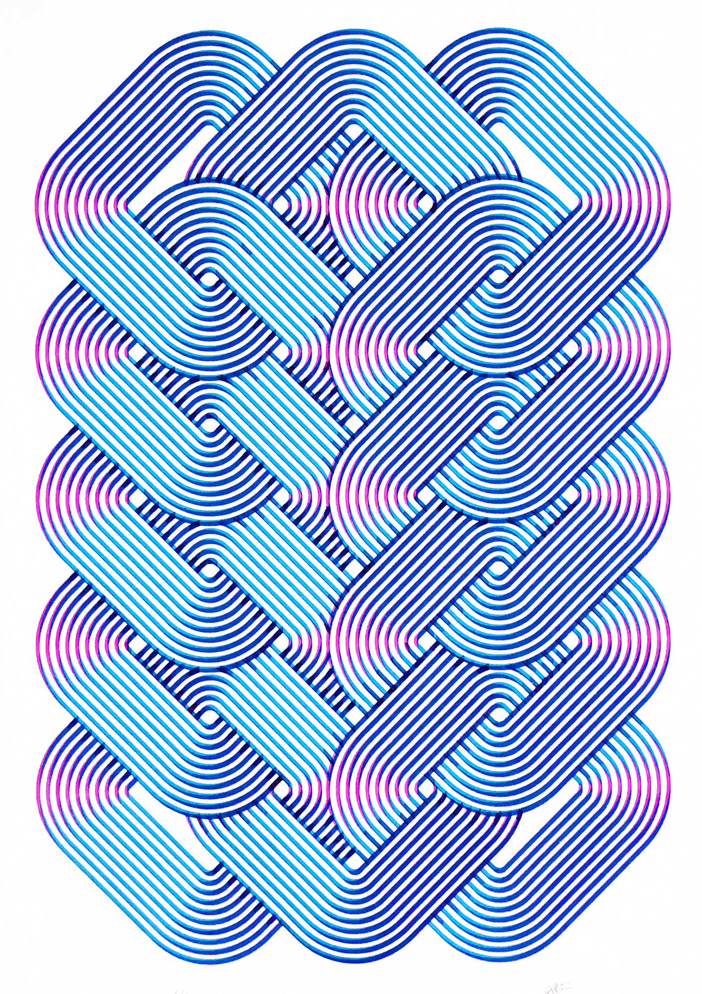 BLENDED SQUARES N°25