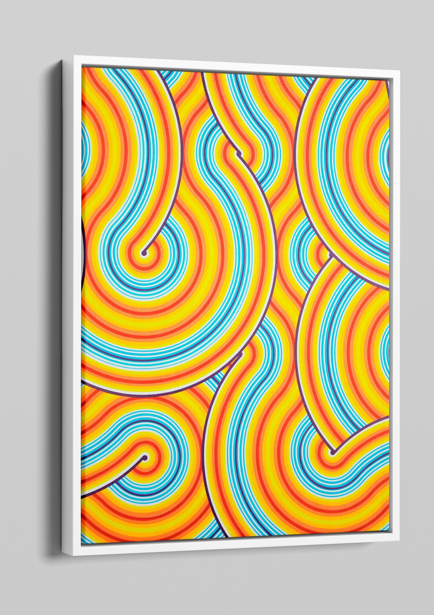 Plasma Convection Canvas