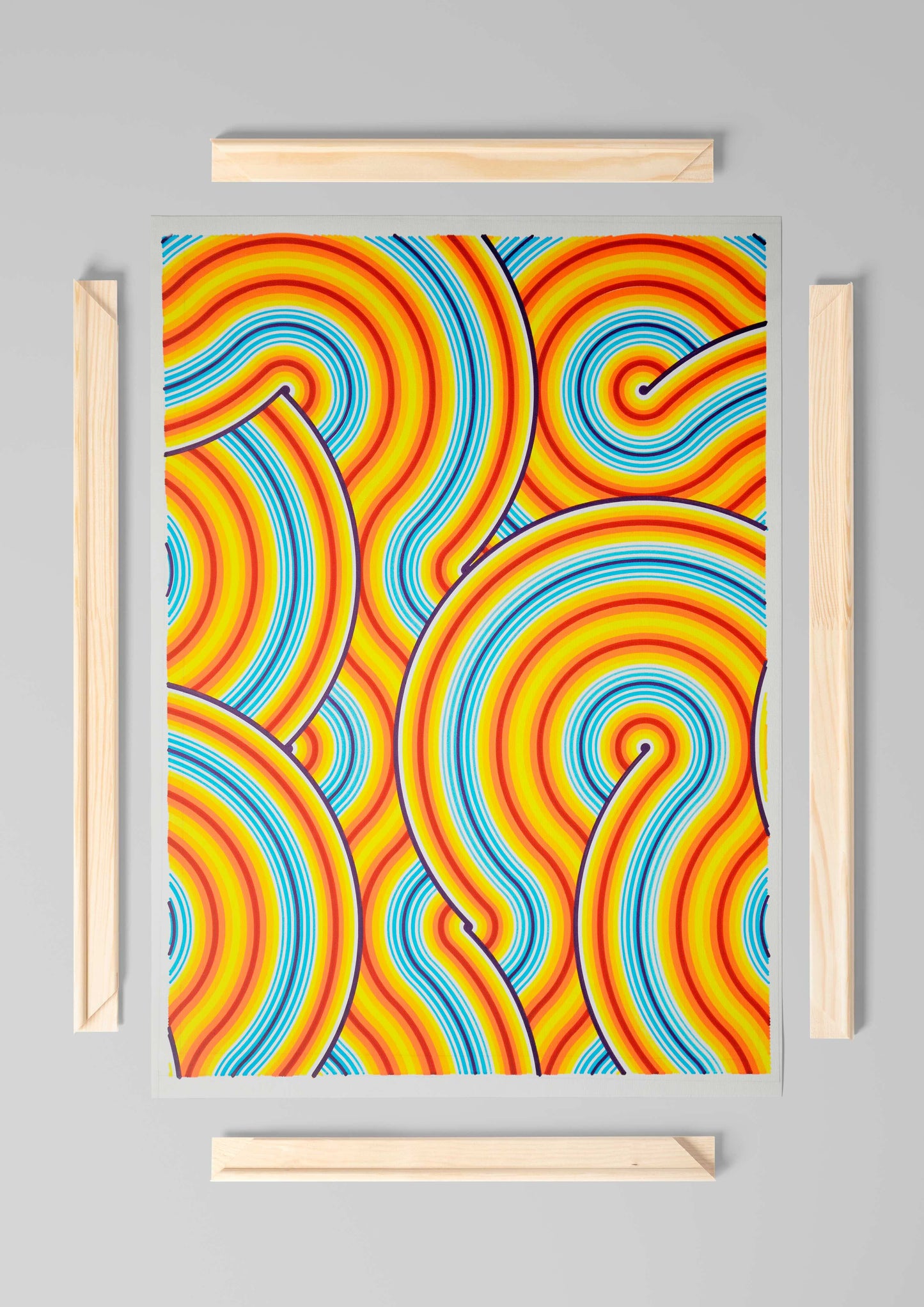 Plasma Convection Canvas