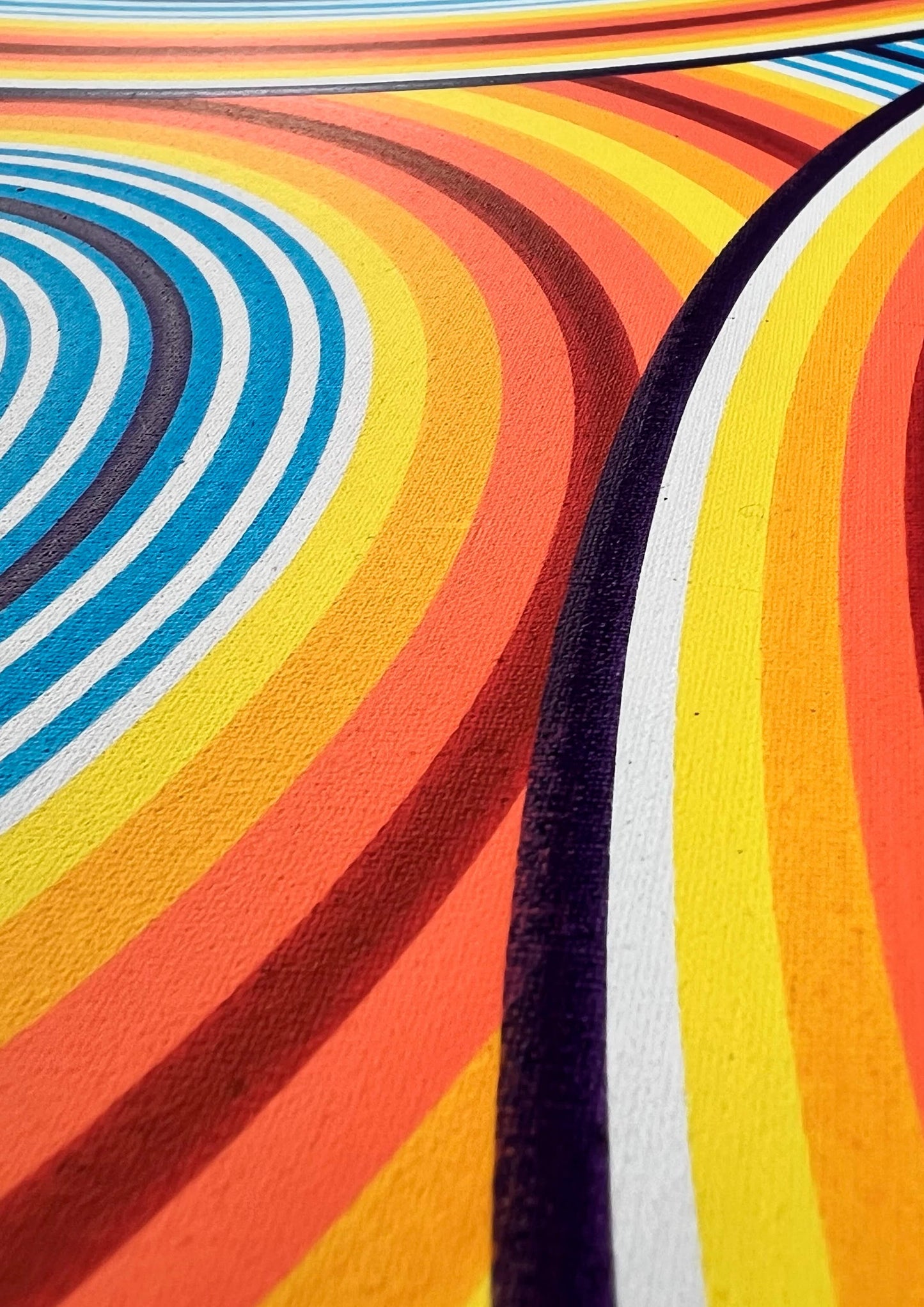 Plasma Convection Canvas