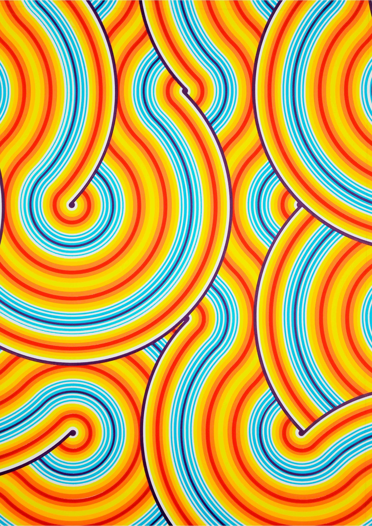 Plasma Convection Canvas