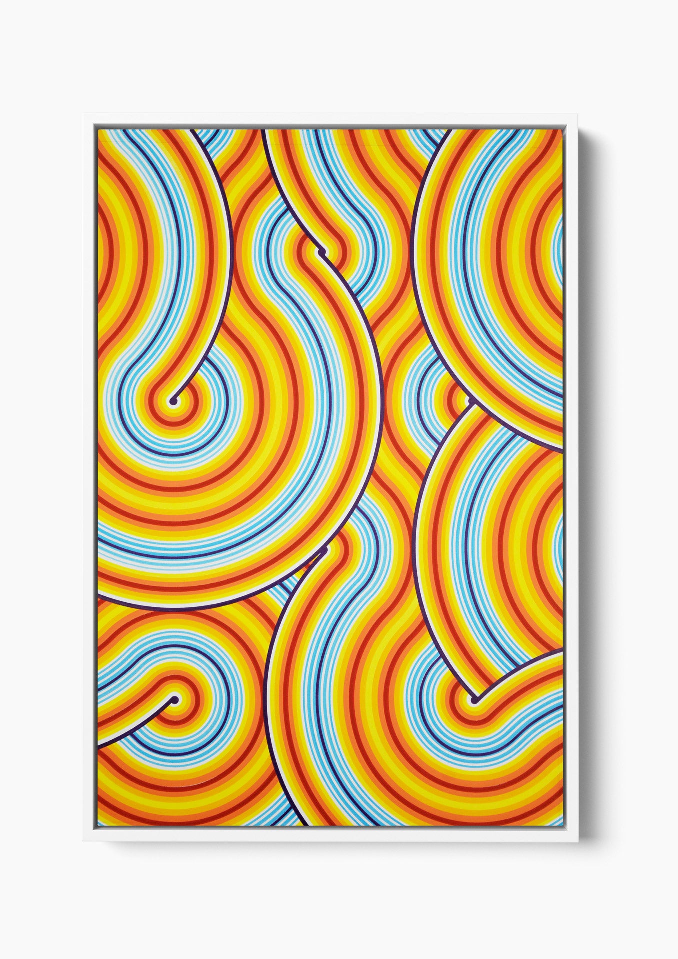 Plasma Convection Canvas