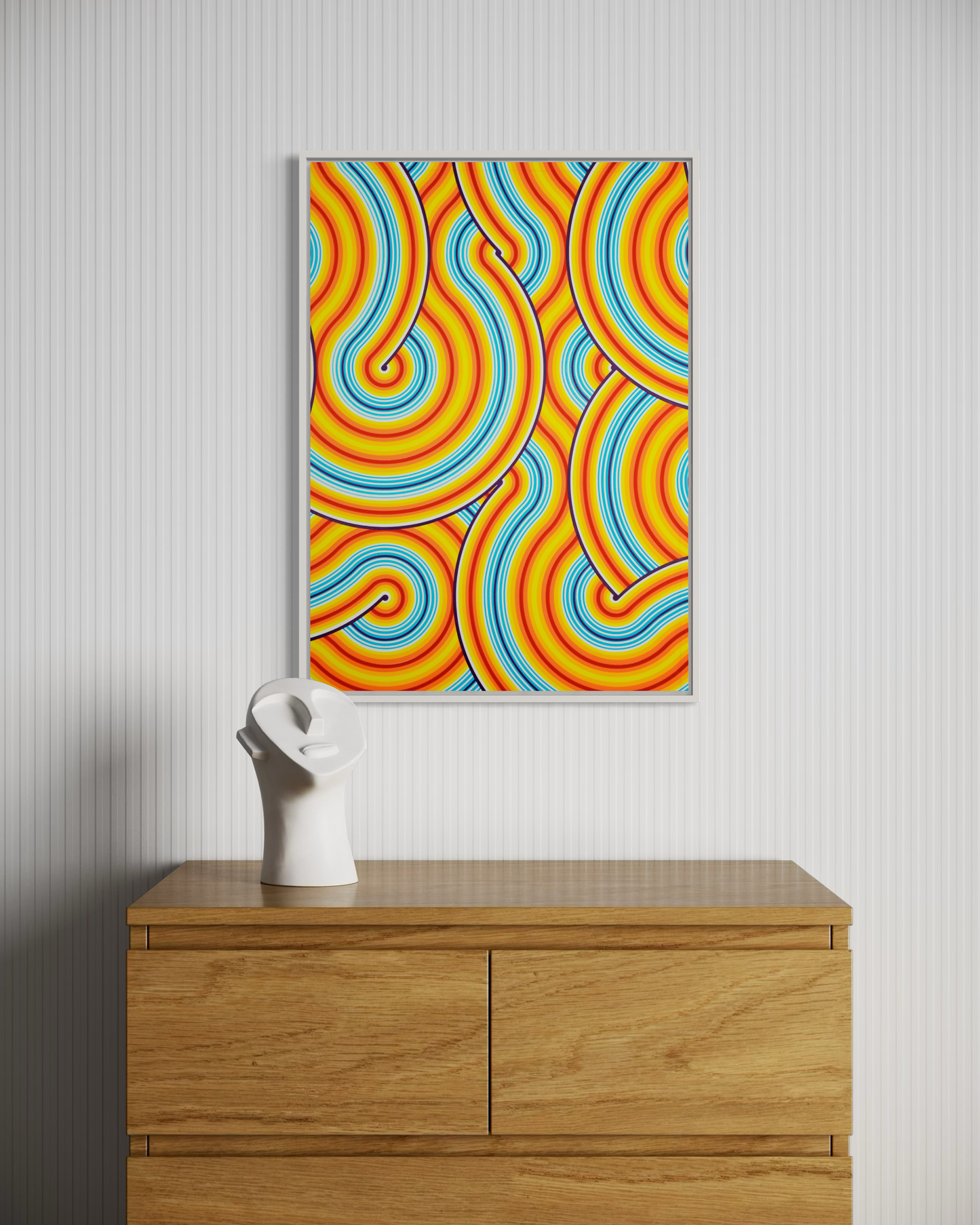 Plasma Convection Canvas