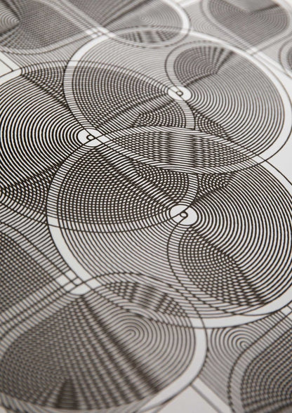 ✒️ Monochrome Moiré N°1